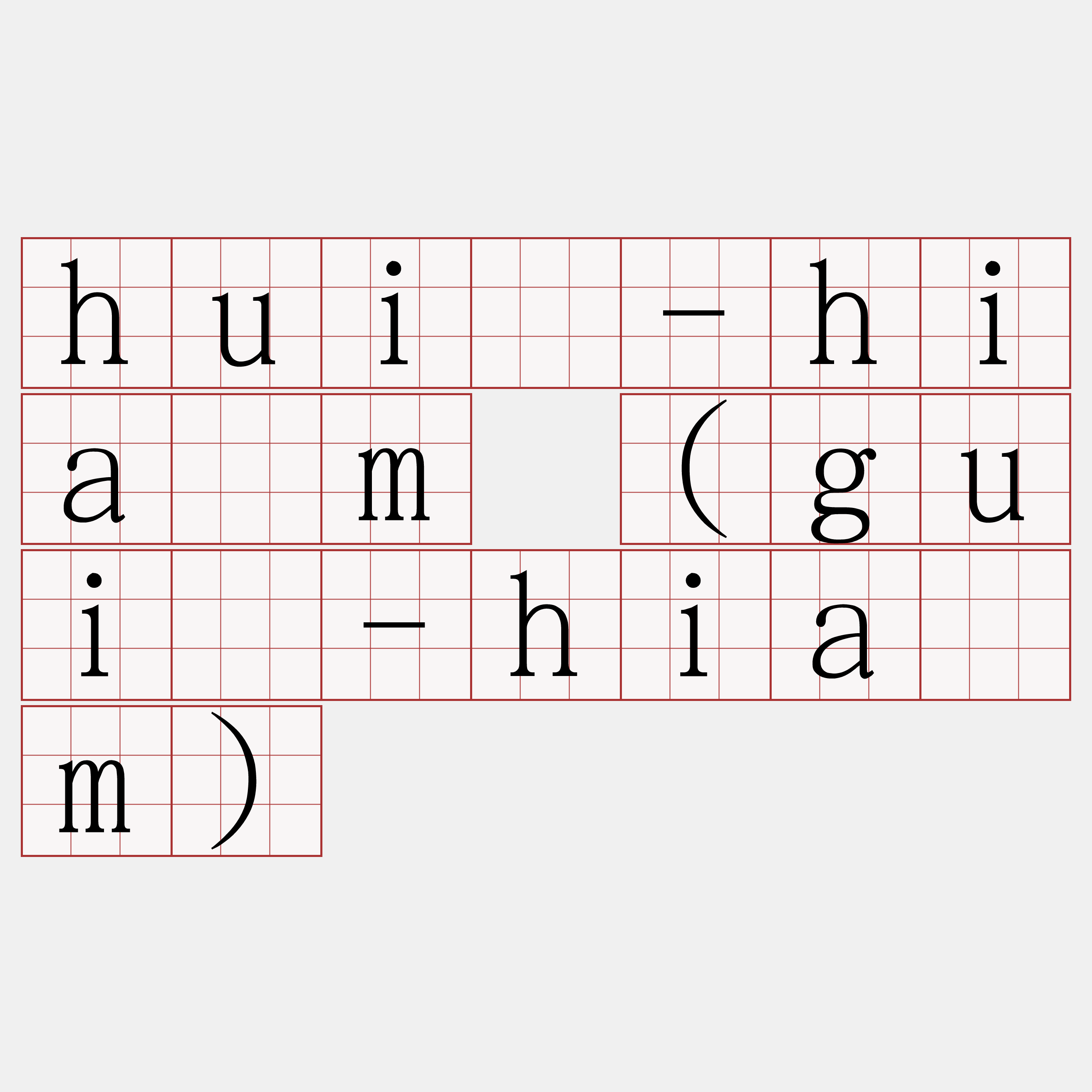 huî-hiám (guî-hiám)